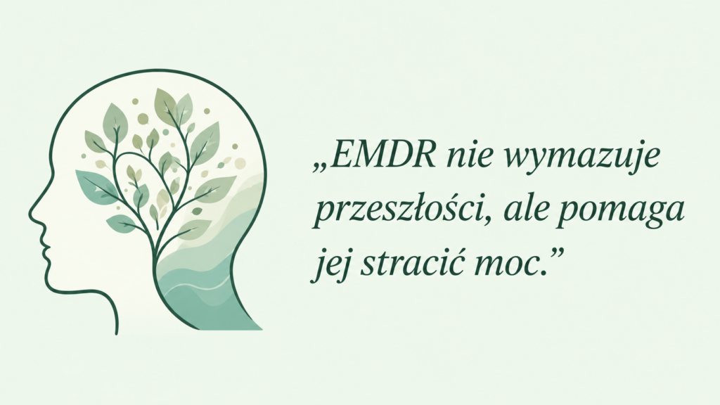 EMDR nie wymazuje przeszłości, ale pomaga jej stracić moc.